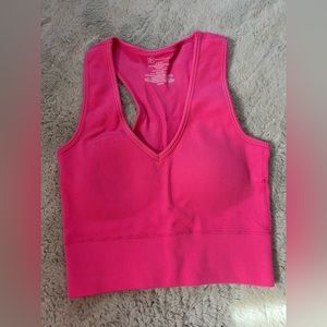 Bright Pink Seamless Workout Set